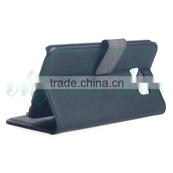 Guangzhou OEM Factory Leather Phone Folio Case for Samsung Galaxy S6 photo-4