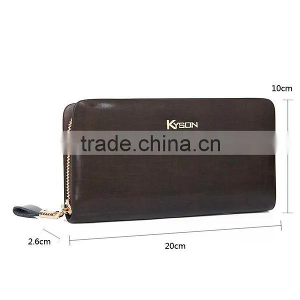 Mens Leather Clutch Bag Premium Money Clip Wallet for Men photo-3
