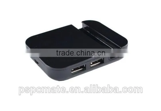White or Black Phone Holder High Speed 4 Port Usb Hub 2.0,High Speed Usb 2.0 Hub photo-2