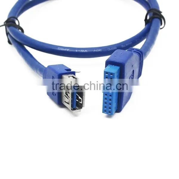 Blue Usb 3.0 to 20pin Female Cable photo-5