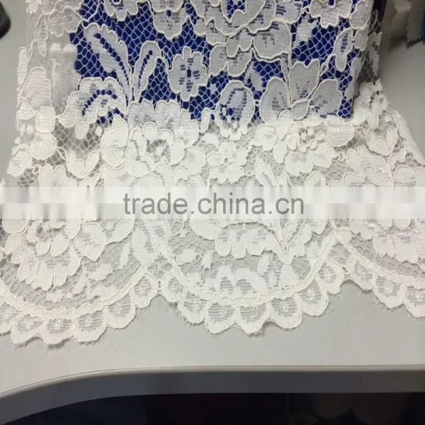 Jiaxing 2015 Different Pattern With Cottn Line of Water Soluble Lace photo-3