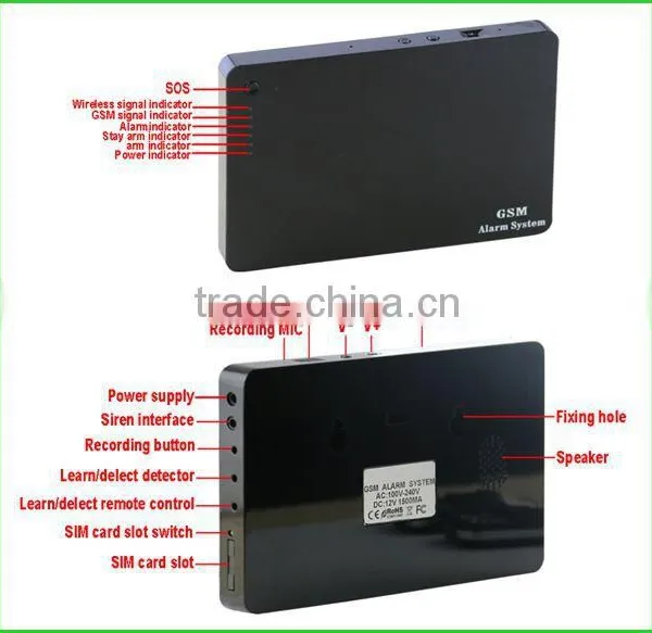 2015 Newest Packaging Wireless Smart Gsm Safe Home Alarm With Good Price Smart Alarm Systems G3 for Personal Alarms photo-2