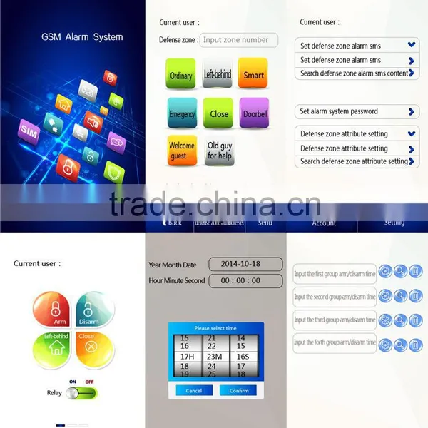 DIY Emergency Kit Calling System, Dual Network Gsm Wireless Burglar Alarm System, Gsm Dual Network Home Alarm photo-4