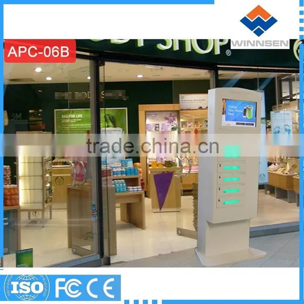 Fast Charge Technology Charging Station Locker Cell Phone Charging Station APC-06B