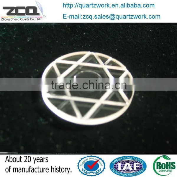 CNC Machining Parts Perforated Vacuum Quartz Plate photo-2