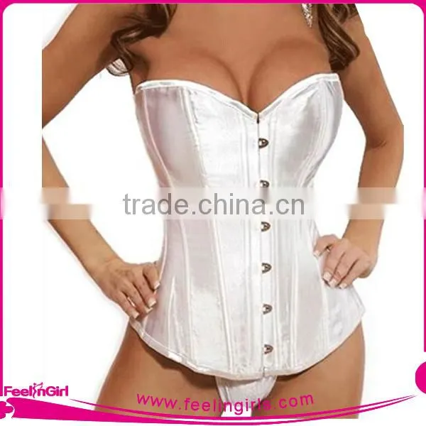 Wholesale Half Cup Big Girl Sexy Corset Tops Bustier photo-5