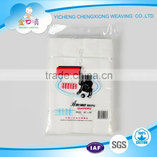 100%cotton Soft Gauze28*28inches Product Baby Diapers