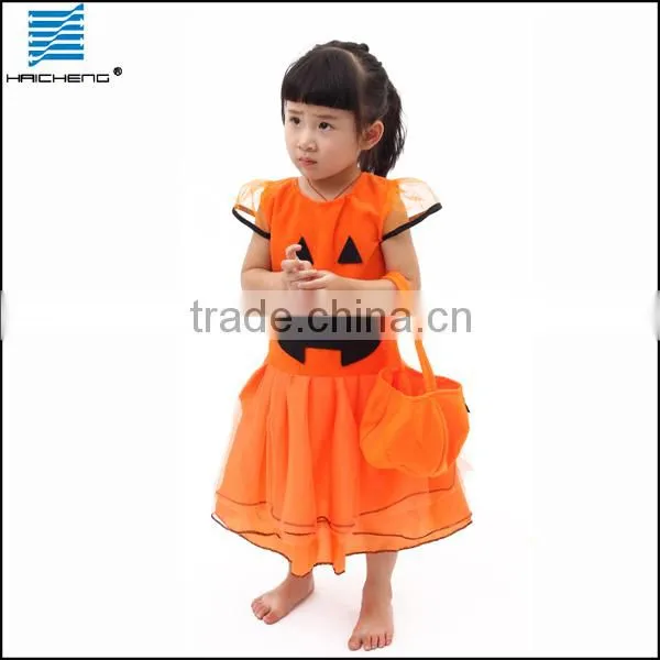 Halloween Cute Pumpkin Dress Costumes PC009 photo-2