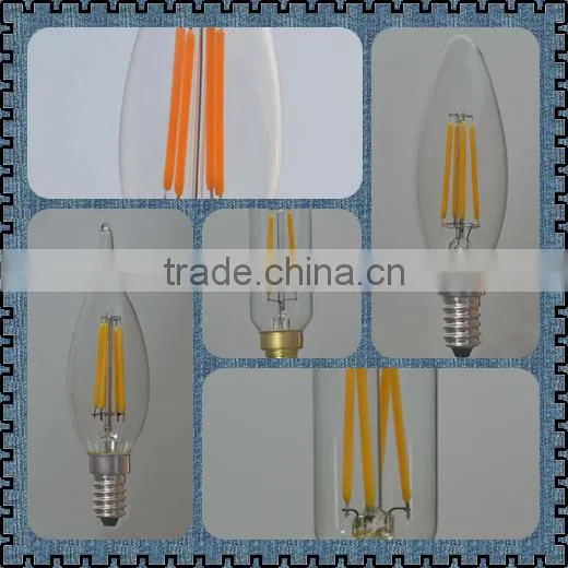 Dimmable 2W 4W 8W E14 E27 B22 Filament LED Bulb photo-6