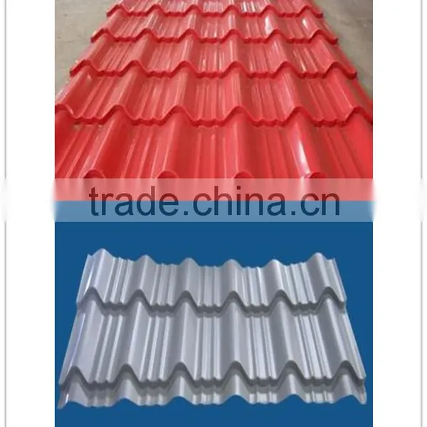 Profiled Prepainted Galvanized Steel Ppgi Metal Roofing photo-6