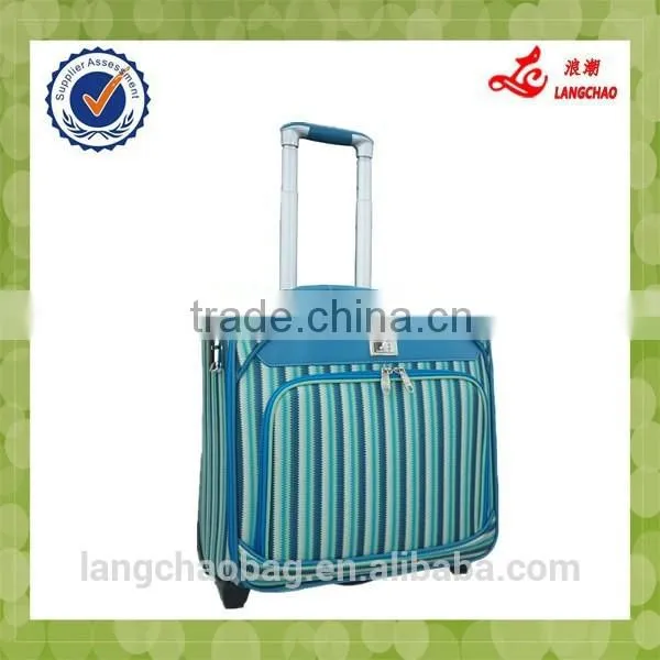 Newly Design PVC Material 16 Inch Aluminum Real Push Trolley Wholesale Type Boarding Luggage photo-5