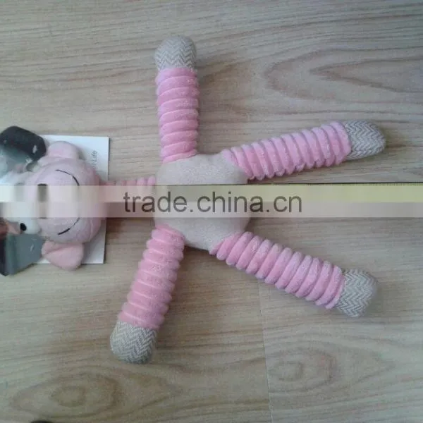 2016 Durable Chewing Squeaker Plush Dog Toys In Stock photo-2