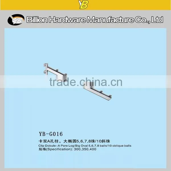 China Fashion Factory Clothes Store Hanging Display Hook on Slot Hook Quality Choice photo-4