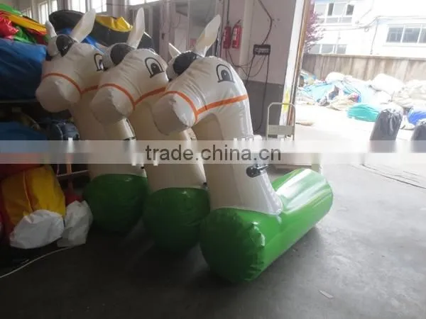 2015 Best Sale Sports Game Inflatable Horse Run Track for Kids photo-2