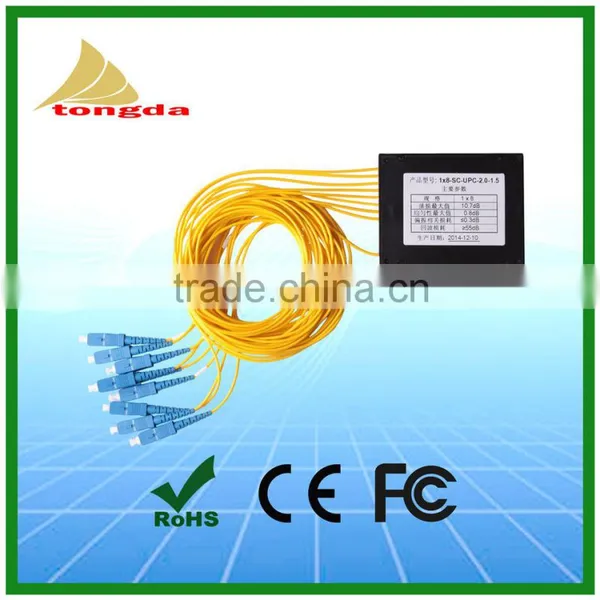 FTTH SC FC LC UPC/APC 1x8 Optical PLC Splitter 1x16 Fiber PLC Splitter photo-2