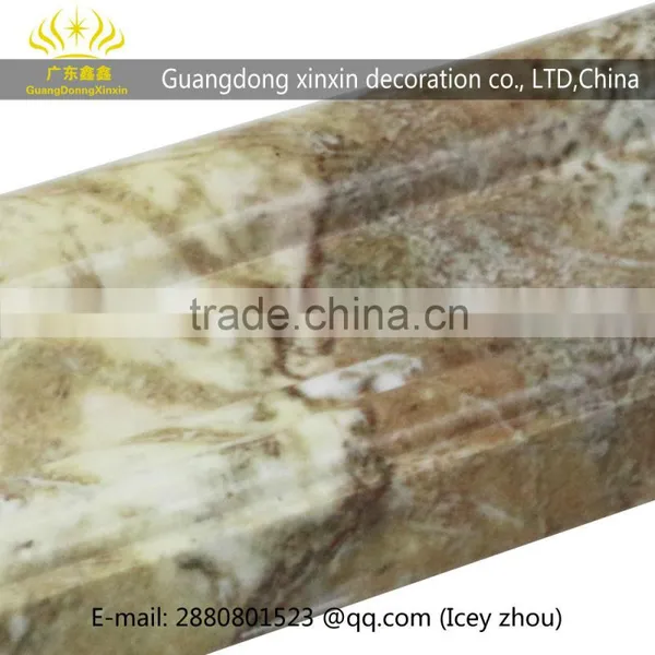 2016 Hot Sale Elegant Home Decor Interior Decorating Molding Stone Plastic Trim Moulding Line photo-3