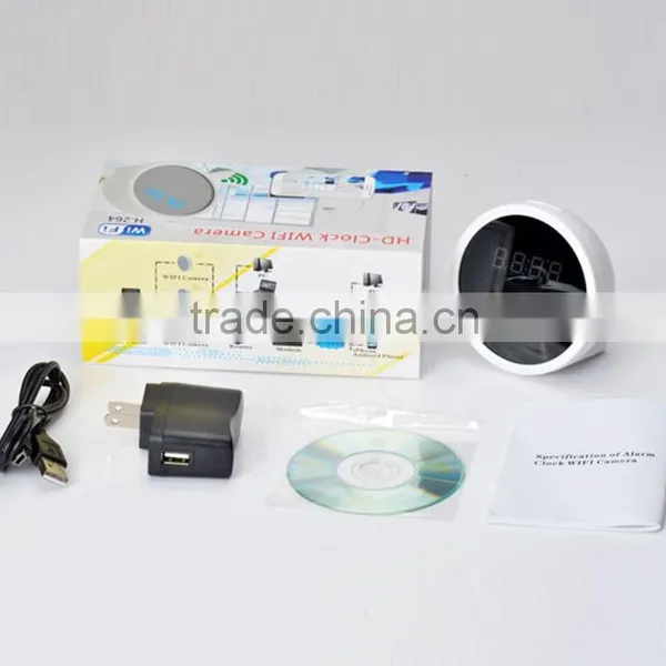 Hot Seller Alarm Clock Camera 1080P Wireless Camera photo-3