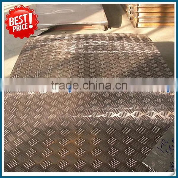 Pvc Coated Aluminum Checker Plate 1050 H18 H16 H14 photo-4