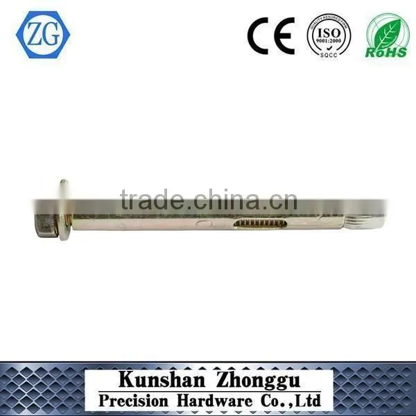 Sleeve Anchor With Hex Bolt Yellow Zinc 10*80 photo-3