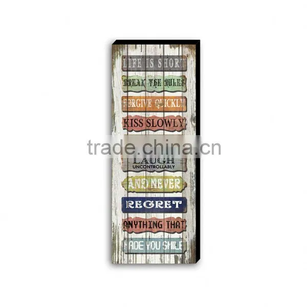 Top Grade Retro Letter Sign Word Wall Plaques photo-2