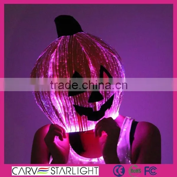 Light up Pumpkin Hat Halloween Mask Halloween Costume