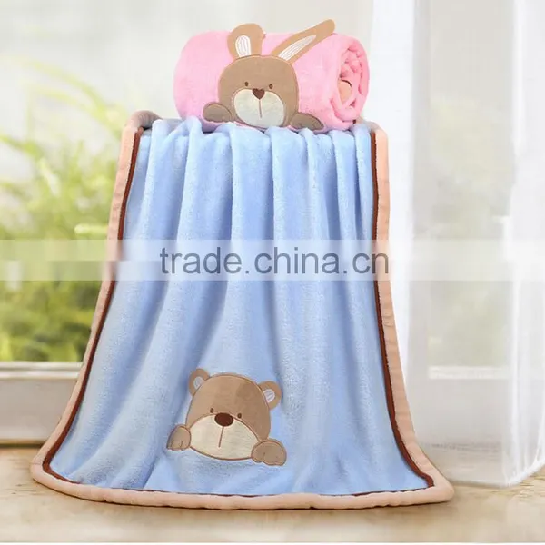 Cute Pattern Coral Fleece Baby Blanket photo-6