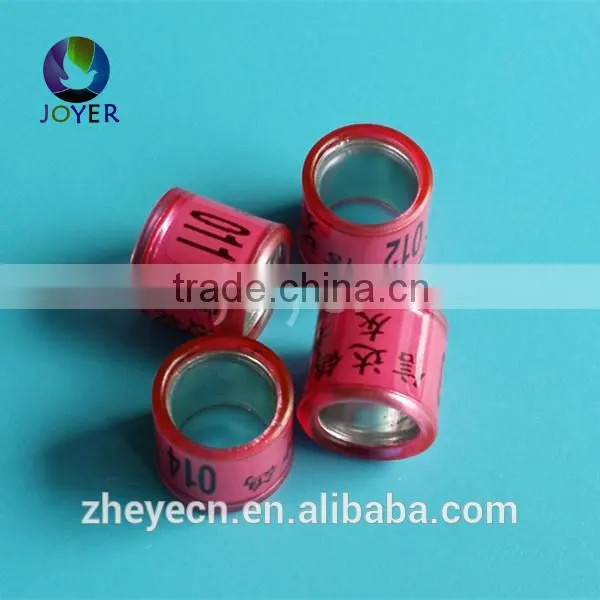 Free Shipping 8mm Natinal Standard Pigeon Union Rings photo-4