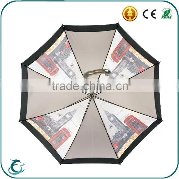 Shenzhen Umbrella Factory Sell Painting Straight Umbrella/High Quality Advertising Umbrella photo-5