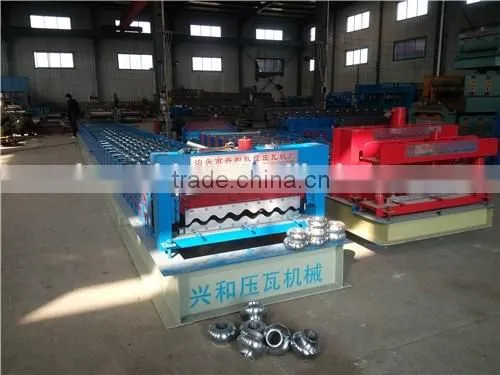 Trade Assurance 780 Corrugated Roof Sheet Roll Forming Machinery