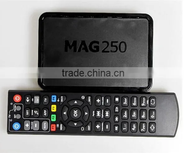 High Quality & New Design Mini IPTV Set Top Box Wifi Bluetooth MAG 250 MAG 254 Linux System OEM ODM Services Media Player