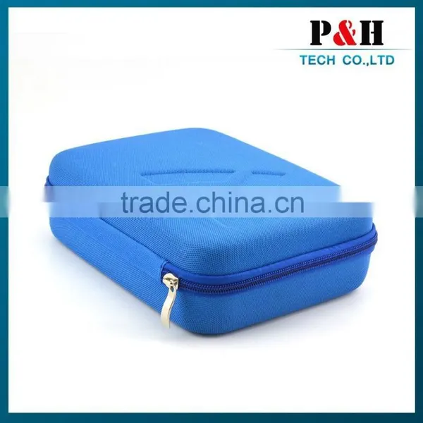Blue Color Case for EVA Gopro Carry Case for Gopro Hero 1/2/3/3+, for Gopro Accessories