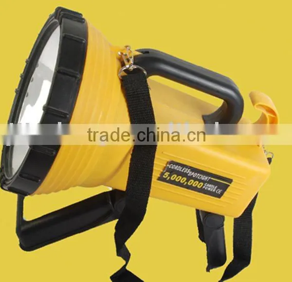 2PCS 6v 4ah Lead Acid Battery of 5mil cp Halogen Spotlight With Rechargeable (ce/rohs)