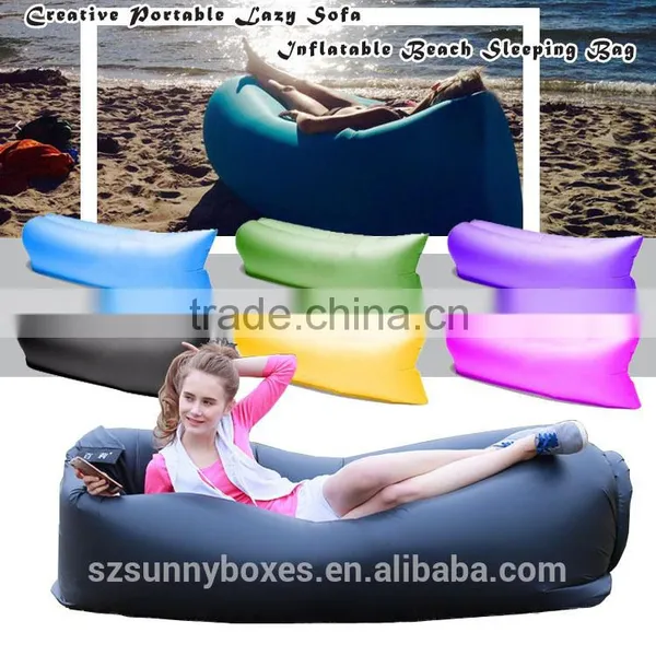 Inflatable Lounger Hangout Inflatable Sleeping Bag Air Fast Inflatable Sofa Air Bag Hangout Sleeping Bag Quality Choice photo-4