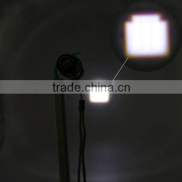 C92 Build in Battery Multifunction Mini Zoomable Tactical Usb Flashlight photo-6