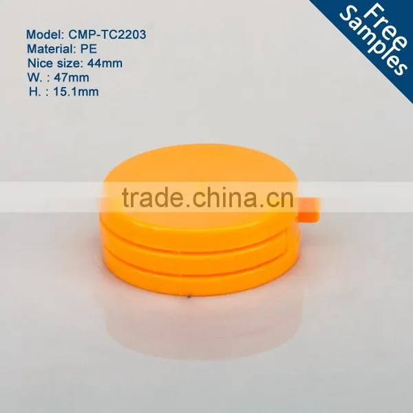 44mm Tear off Cap for Plastic Chewing Gun Bottle, Medicine Bottle With Tearing off Cap Quality Choice