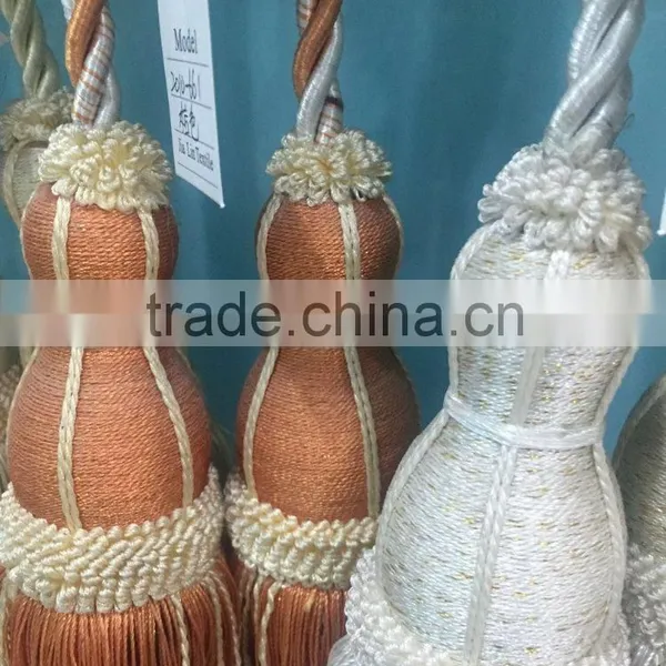China Supplier Tassel Fringe Polyester Tassel photo-2