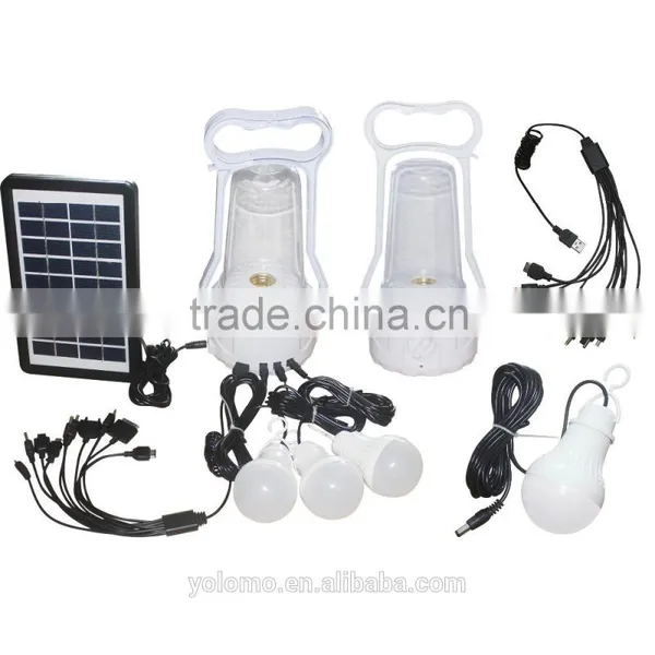 Power Bank Solar Led Camping Light
