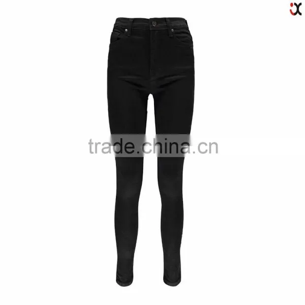 Fashion Black Women Skinny Jeans (JXA022)