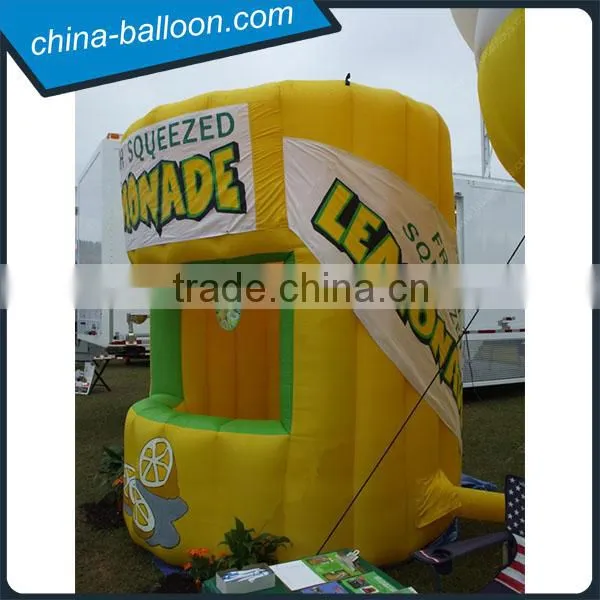 Inflatable Lemonade Booth With Digital Printing Banners photo-2