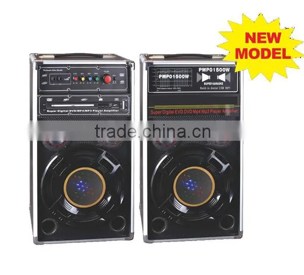 Best Bass Active Wooden 10 Inch Speaker With USB/FM/DVD photo-4