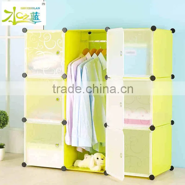 Wholesale Folding Modern Bedroom Plastic Wardrobe Box