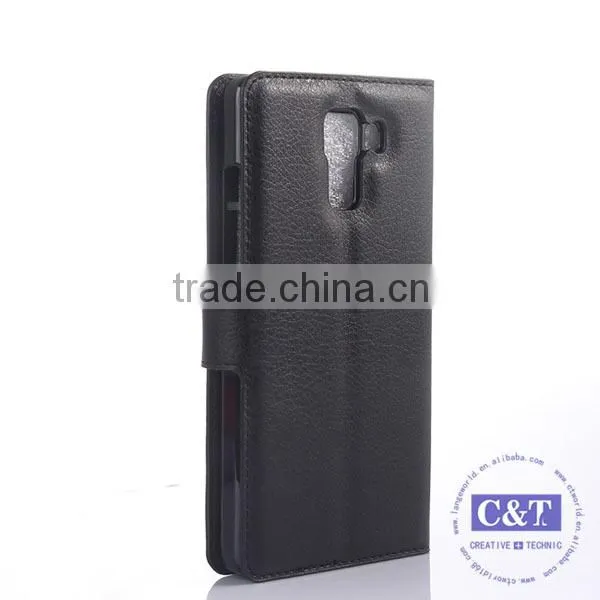 C&T Deluxe Fashion PU Leather Flip Folio Case Cover For Huawei Honor 7 photo-4