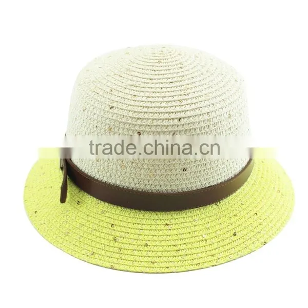 New Arrival Pure Color Hat Fashion Beach Straw Hats photo-2