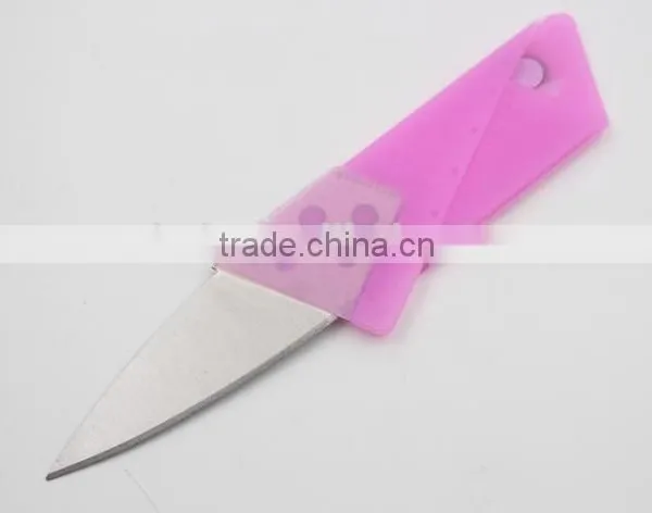 OEM Plastic and Stainless Steel Handle Material and Multi Knife Type Survival Card Tools photo-4