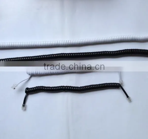 28AWG 7x0.12mm Pure Copper Stranded pp Core Phone Cable Connection With CSA Certificate