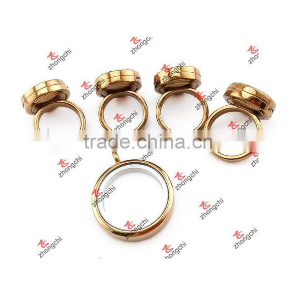Fashion Metal Black Locket Rings for Christmas Gifts (BLR51204) photo-2