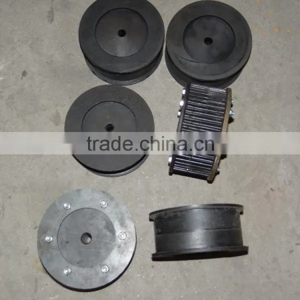 Manufacturer Small Robot Rubber Track and Wheels photo-4
