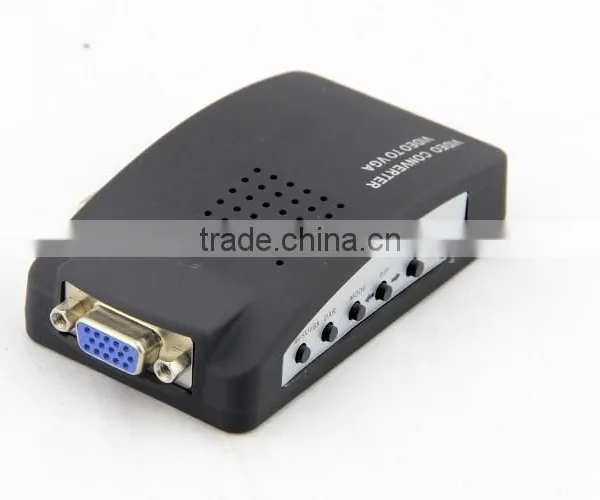 AV To VGA TV CCTV BNC/RCA S-Video AV to VGA Converter Adapter Converter Wholesale photo-3