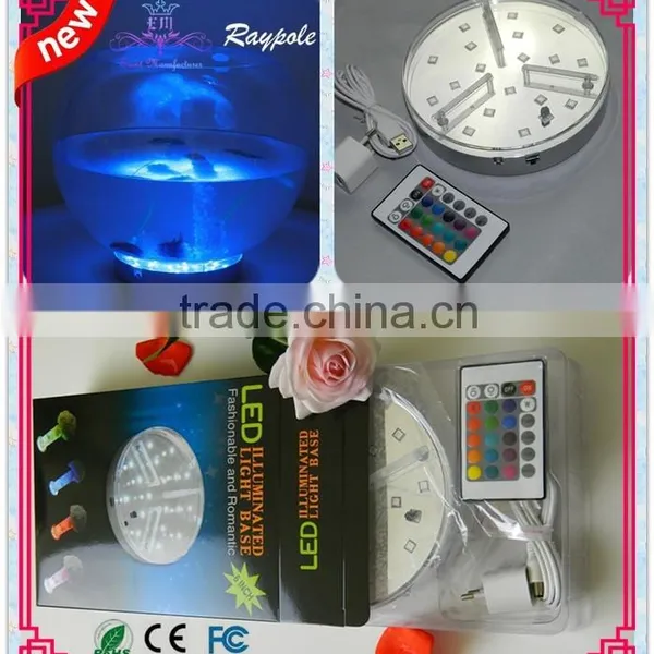 China Wholesale RGB LED Centerpiece Light Base/illuminator Light Base for Event Decoration