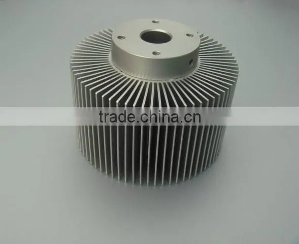 Aluminum 6 Extruded Sunflower Type Radial Heatsink photo-5